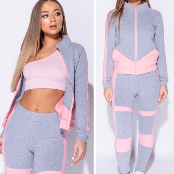 COLOR-BLOCK LOUNGE SET - Picture 3 of 7